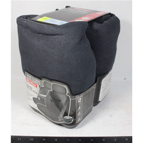 RUGGED XL TRUCK SEAT COVER PAIR GRAY