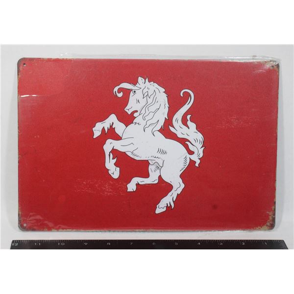 BRAND NEW MUSTANG THEMED METAL SIGN