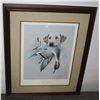 Image 1 : FRAMED PRINT YELLOW LABRADOR JAMES.H.KILLEN
