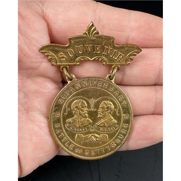 Battle of Gettysburg Souvenir Medal
