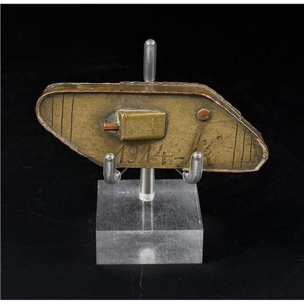 WWI WW1 France Trench Art Cigarette Lighter