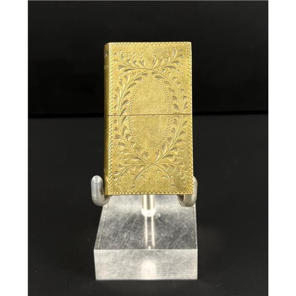 WWI WW1 Trench Art Cigarette Lighter