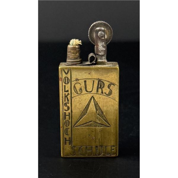 WW2 Gurs Internment POW Camp Trench Art Lighter