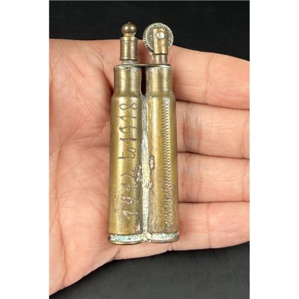 WWI WW1 Trench Art Cigarette Lighter