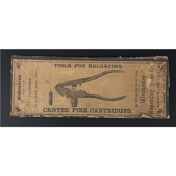 Winchester Model 1894 Reloading Tool Box Lid
