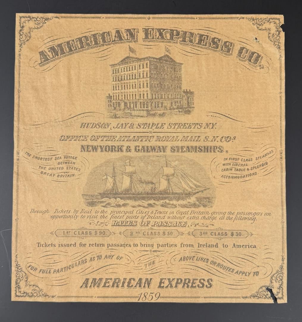 American Express Broadside Newspaper Advertisement