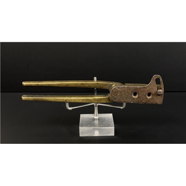 Civil War .54 Caliber Conical Brass Bullet Mold