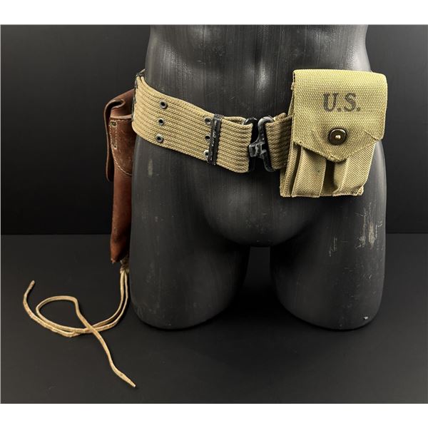 WW2 Colt 1911 Mills Pistol Belt