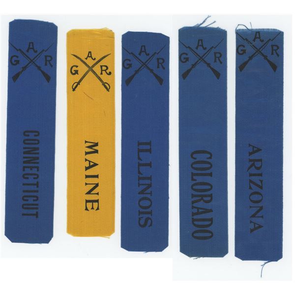 GAR Convention Delegate State Ribbons
