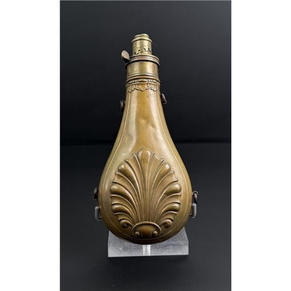 G&JW Hawksley 388 Riling Brass Powder Flask
