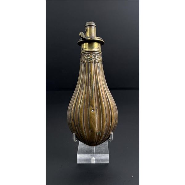 G.W. Ingram Patent Brass Powder Flask