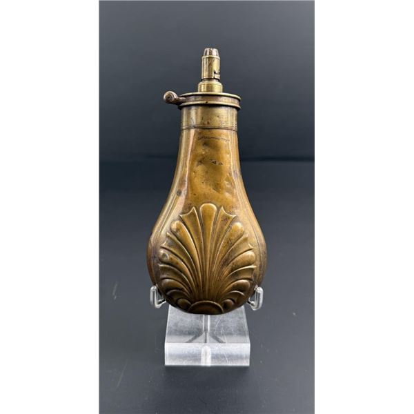 James Dixon & Sons Brass Powder Flask