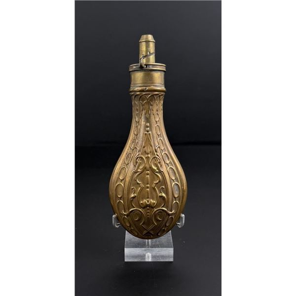 G&JW Hawksley Brass Powder Flask