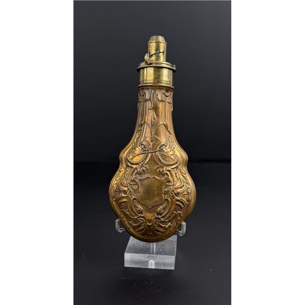 G&JW Hawksley Brass Powder Flask