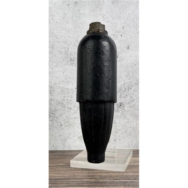 Civil War Three Inch Schenkel Artillery Shell