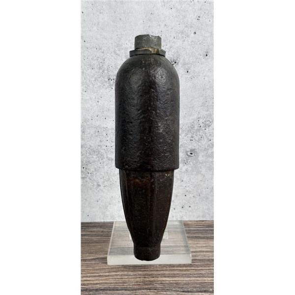 Civil War Three Inch Schenkel Artillery Shell
