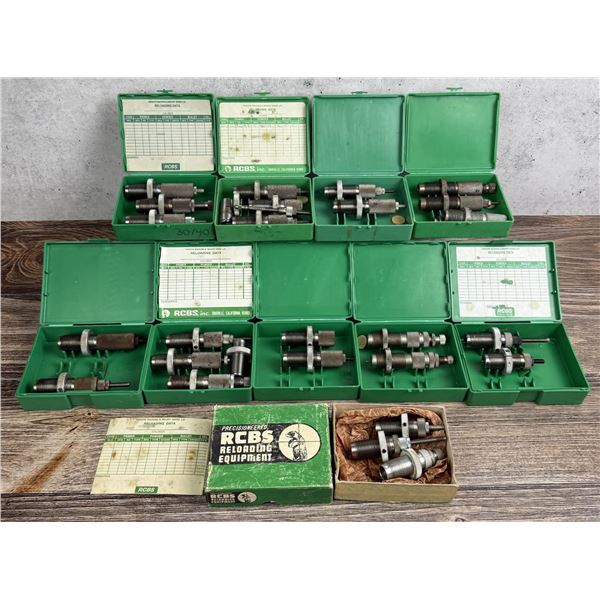 Collection of RCBS Reloading Dies