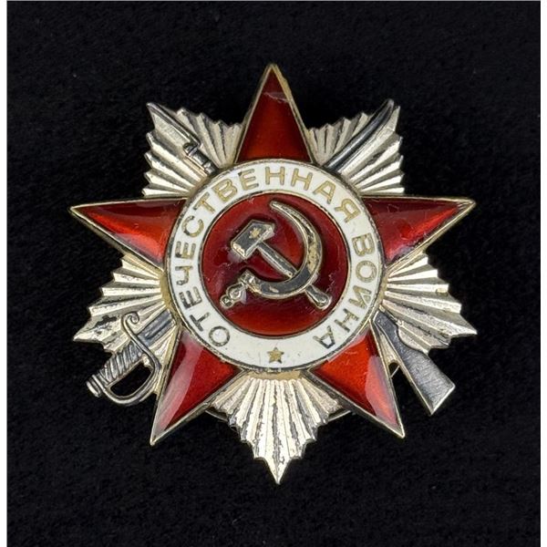 WW2 Russian Order of the Patriotic War Medal