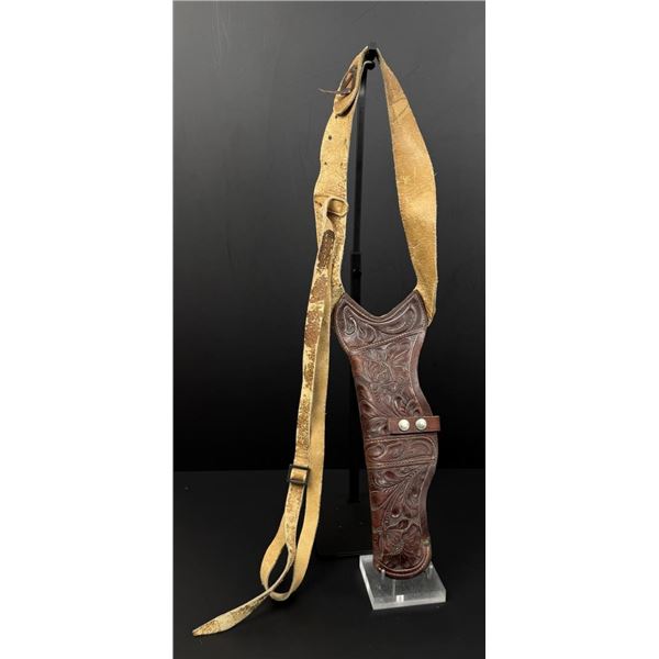 Heiser 225 Tooled Leather Shoulder Holster