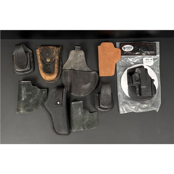 Collection of Concealed Carry Pistol Holsters