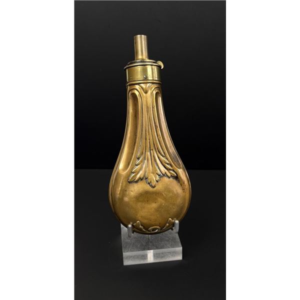 W. Bartram Nimrod Panel Brass Powder Flask