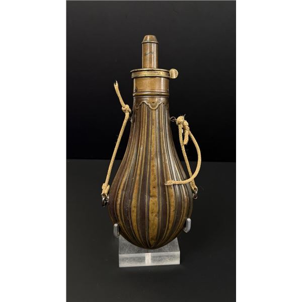 American Flask & Cap Riling 296 Brass Powder Flask