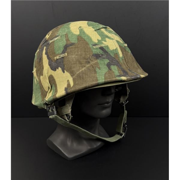 Cold War US Army M1 Paratrooper Helmet
