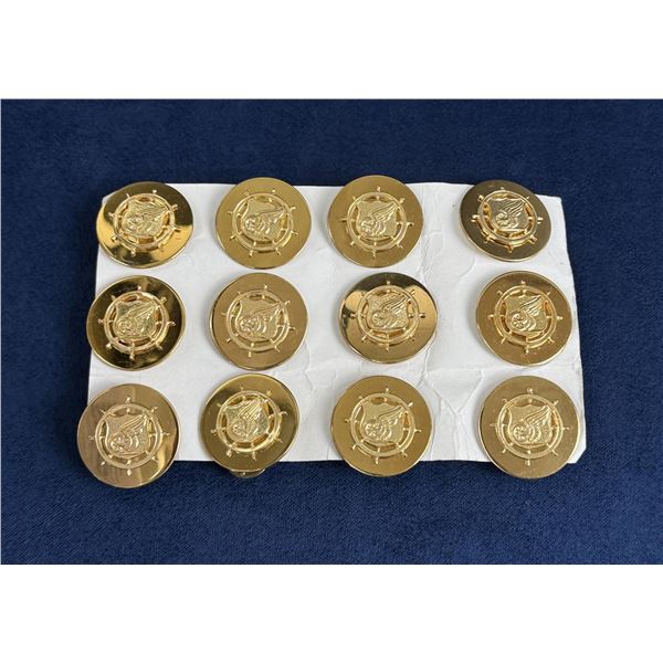WW2 US Army Transportation Corps Collar Discs