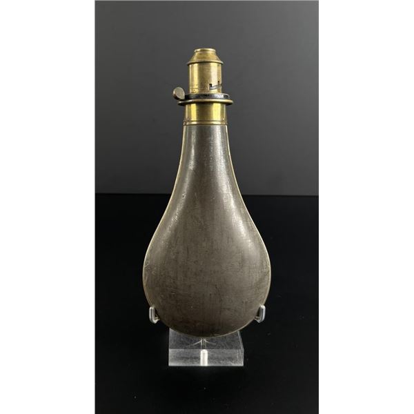 G&JW Hawksley Brass Powder Flask