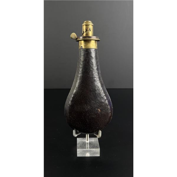 G.W. Ingram Patent Brass Powder Flask
