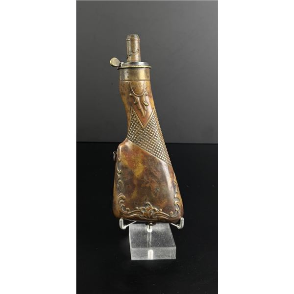 James Dixon & Sons Rifle Butt Stock Powder Flask