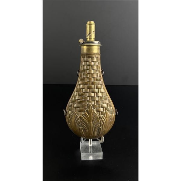 James Dixon & Sons Brass Powder Flask