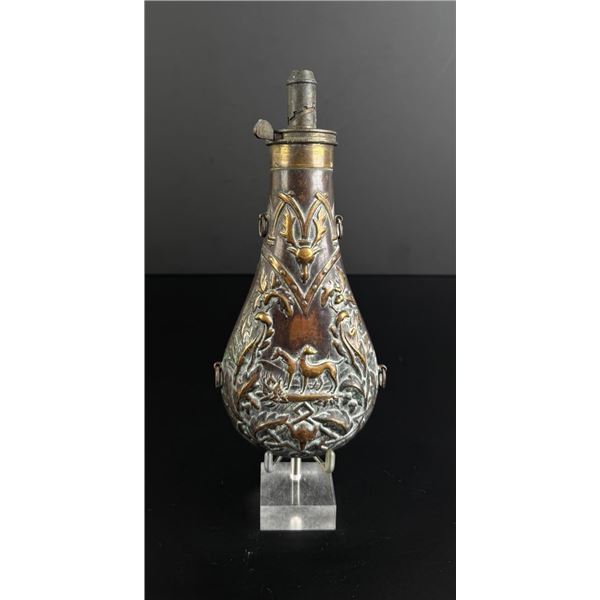 J. Matthewman Riling 570 Brass Powder Flask