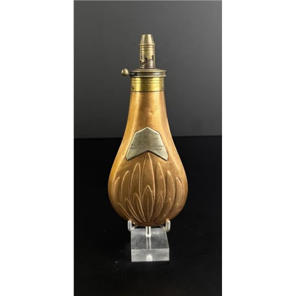 Fox Hunting Presentation Dixon Brass Powder Flask