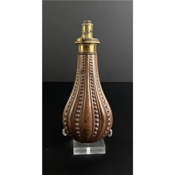 James Dixon & Sons Brass Powder Flask