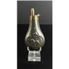 Image 1 : Hunting Dog Riling 874 Pewter Powder Flask