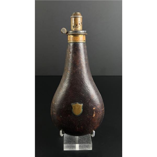 James Dixon & Sons Brass Powder Flask