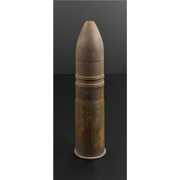 Trench Art WW1 WWI 37mm 1lb Anti Tank Round Shell