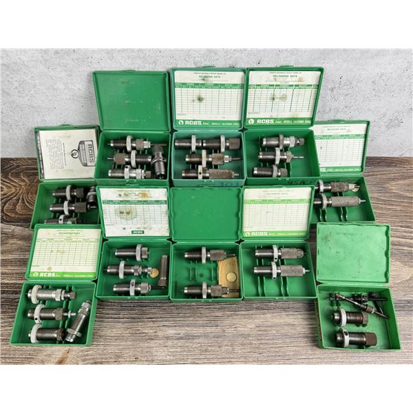 Collection of RCBS Reloading Dies