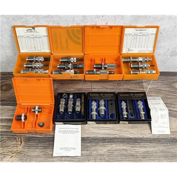 Collection of Lyman Reloading Dies