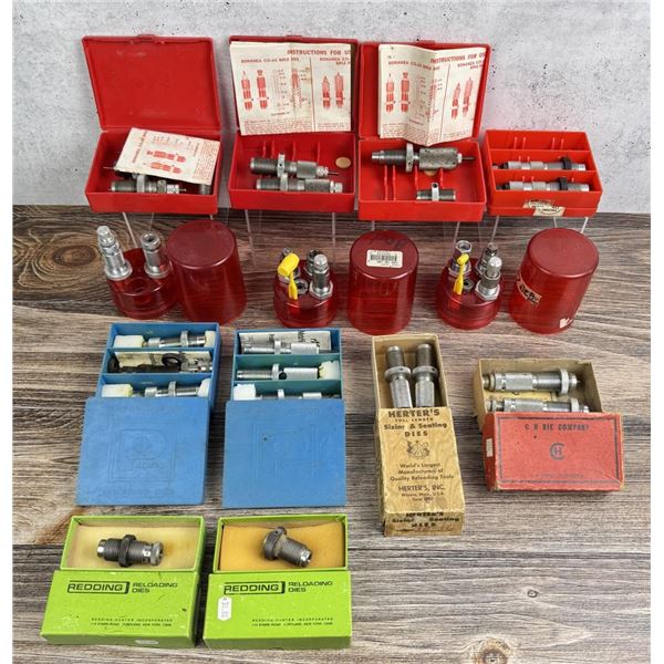 Collection of Assorted Reloading Dies