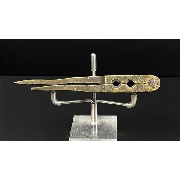 Civil War Colt Navy .36 Cal Brass Bullet Mold