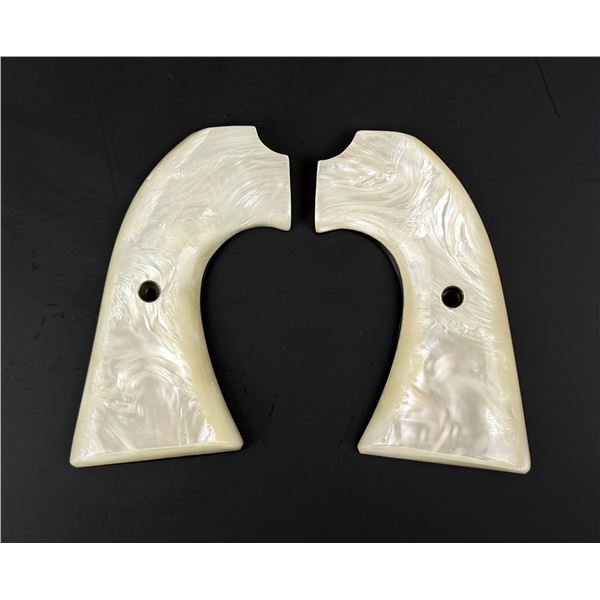 Colt Bisley Faux Mother of Pearl Pistol Grips