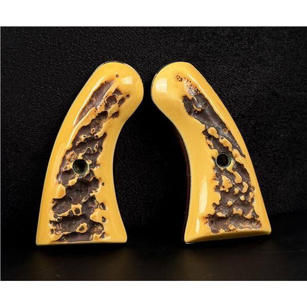 Colt Police Positive Faux Stag Pistol Grips