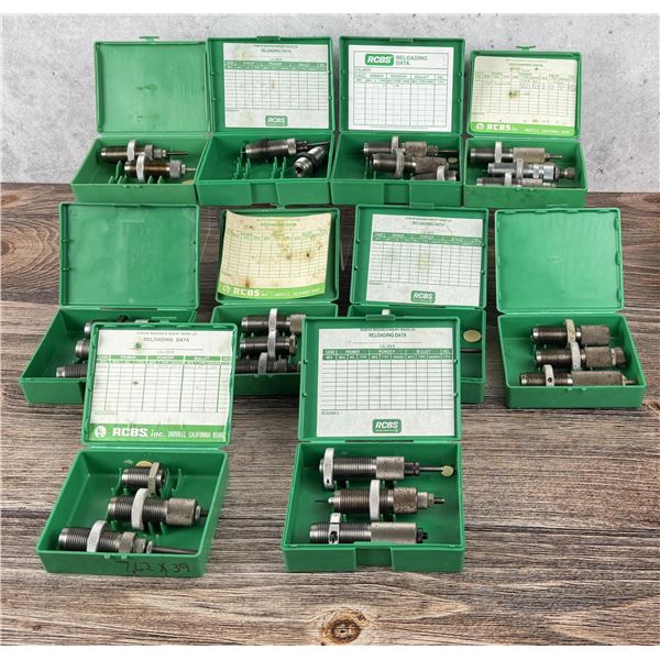 Collection of RCBS Reloading Dies