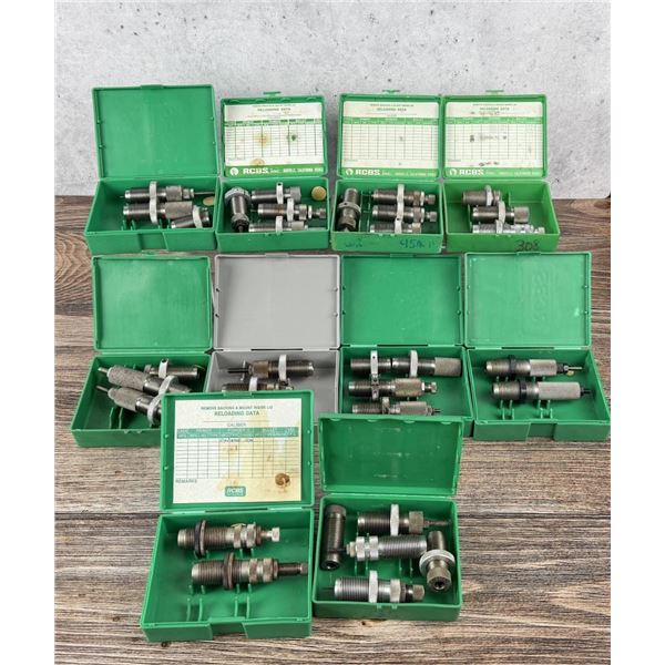 Collection of RCBS Reloading Dies