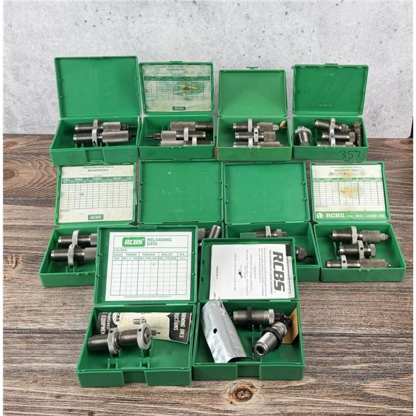 Collection of RCBS Reloading Dies