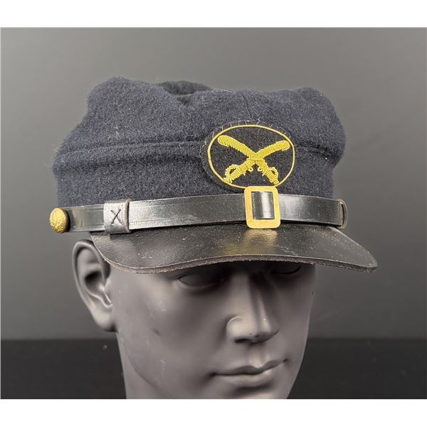 Civil War Union Cavalry Reenactor Forage Cap