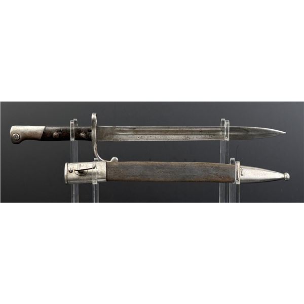 WWI WW1 M1908 Brazilian Mauser Bayonet