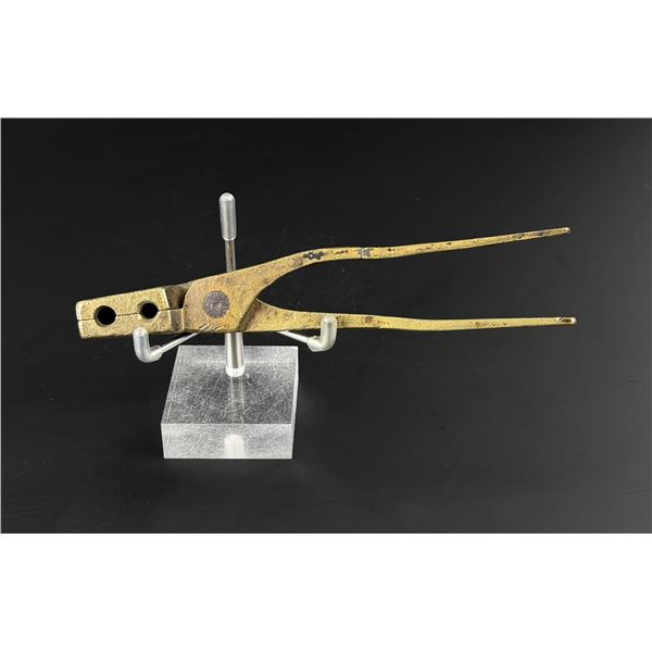 A. Parker Brass Conical Bullet Mold